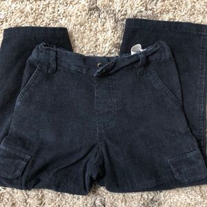 Boys size 5 corduroy cargo pants